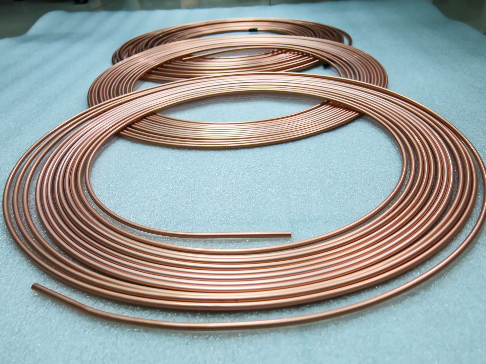 copper material metal raw product pipe
